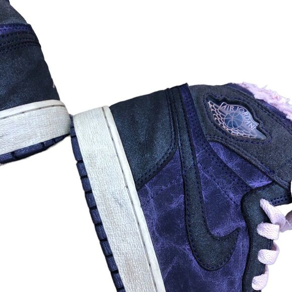 RARE Nike Air Jordan 1 Retro High Premium Imperial Purple Size 7 - Picture 8 of 16